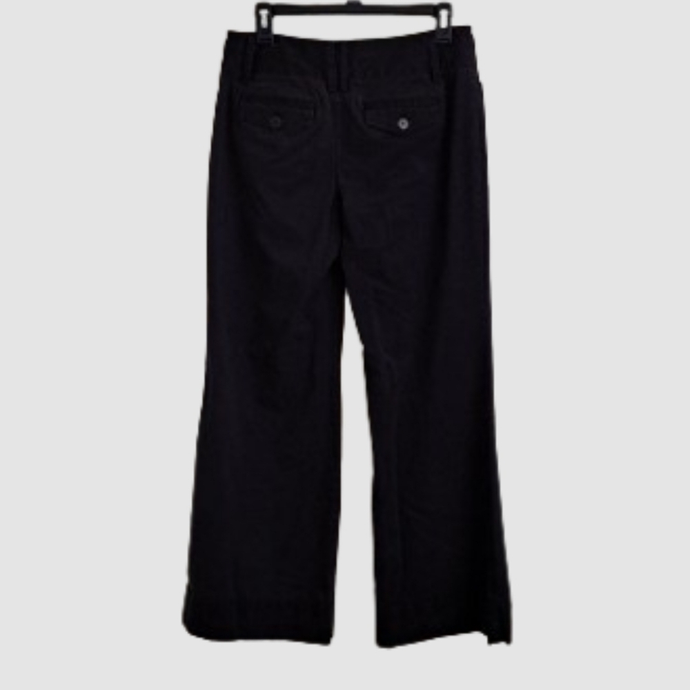 LOFT Brushed Cotton Black Stretch Jean Trousers